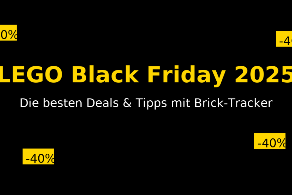 LEGO Black Friday 2025 – echte Deals mit Brick-Tracker Preisvergleich