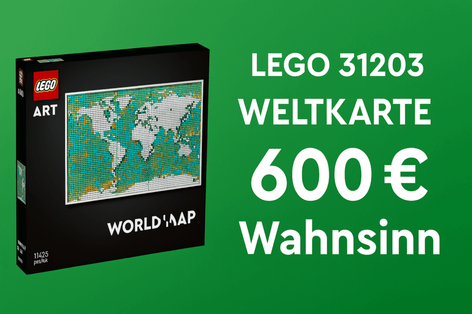 LEGO Weltkarte 31203 – Preisentwicklung und Investment-Chancen