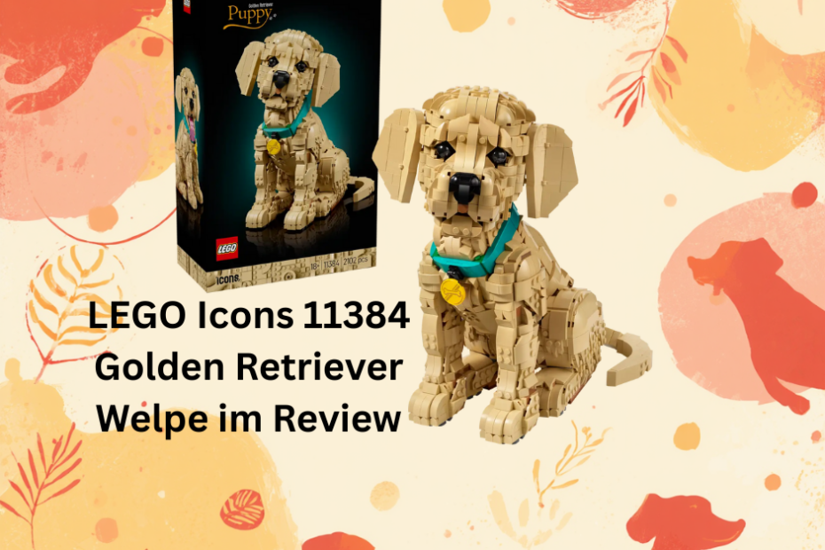 LEGO Icons 11384 Golden Retriever Welpe im Review