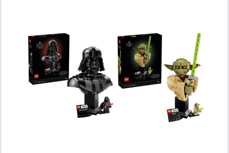 Vader und Yoda Büsten