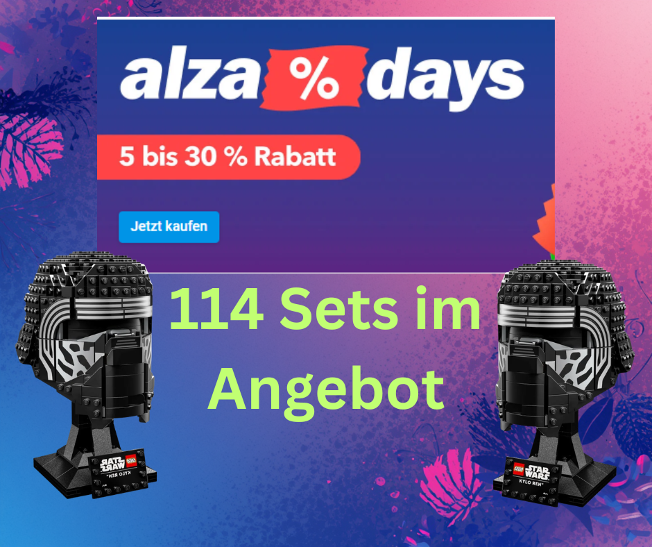 Alza Days: 114 LEGO Deals auf Platz 1 – EOL-Sets wie Venator & One ...
