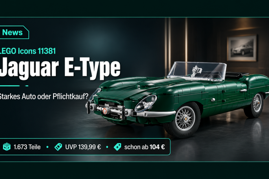 LEGO Icons 11381 – Jaguar E-Type