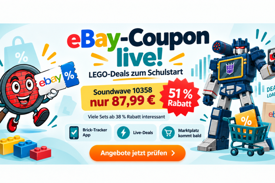 eBay-Coupon sorgt für verrückte LEGO Preise