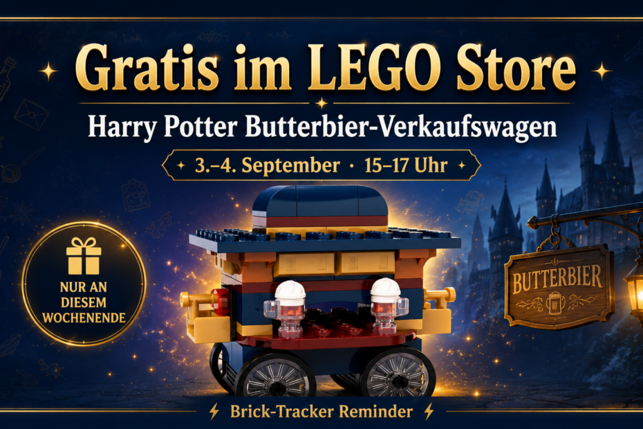 Harry Potter Butterbier-Verkaufswagen bauen
