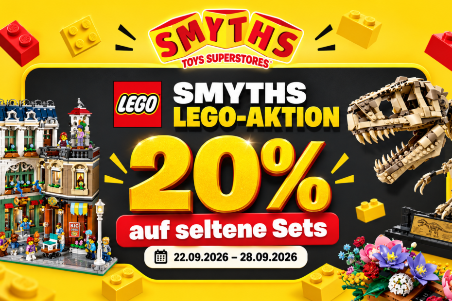 Smyths gibt 20 % auf seltene LEGO Sets