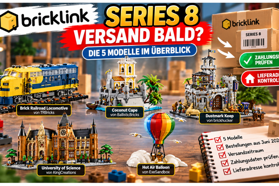 LEGO BrickLink Series 8_ Versand-Check