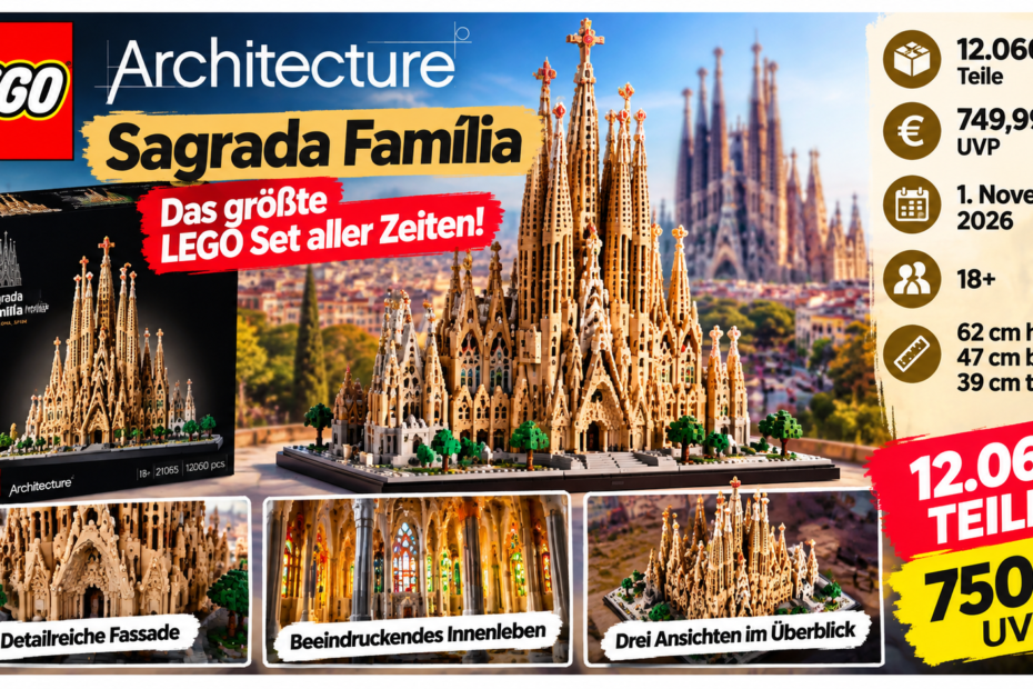 LEGO Sagrada Família_ Monumentales Meisterwerk