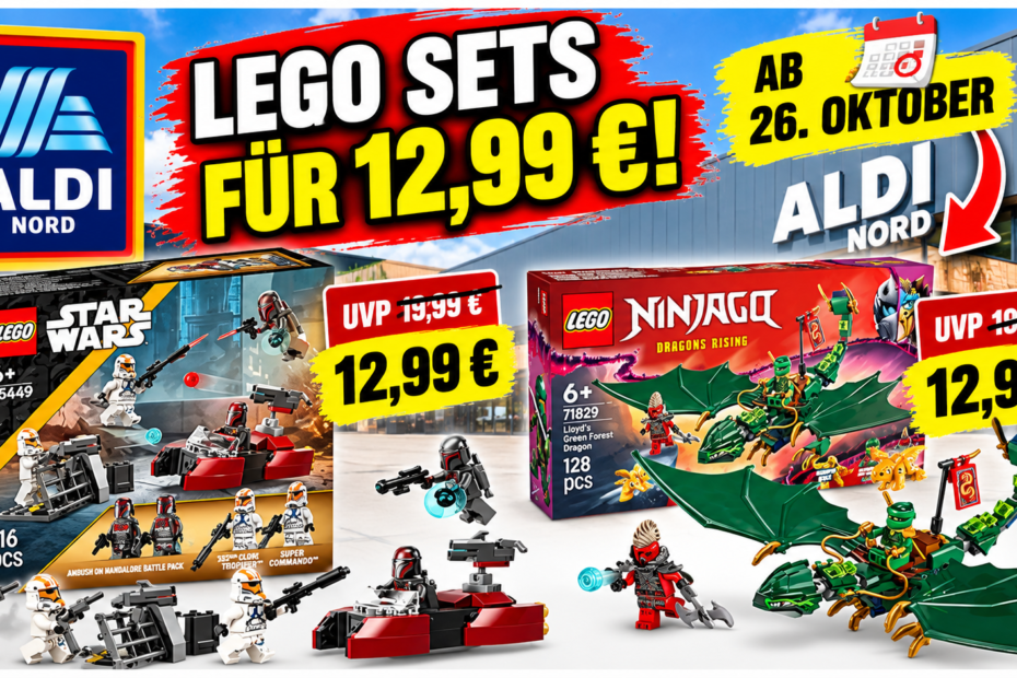 LEGO-Sets bei Aldi für 12,99 €