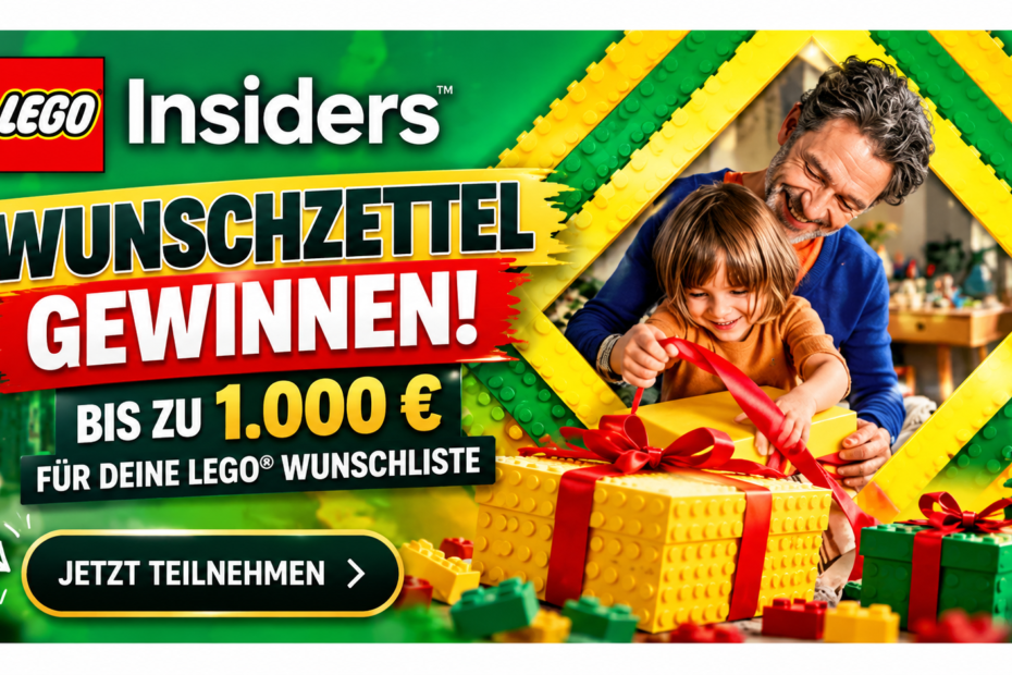LEGO Wunschzettel gewinnen!