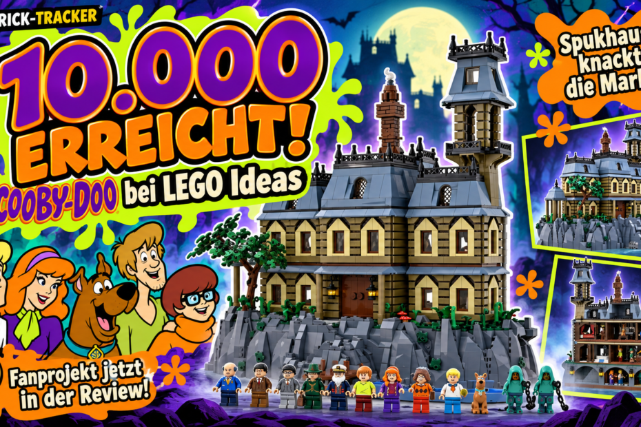 The LEGO Scooby-Doo Haunted House Breaks the Record!