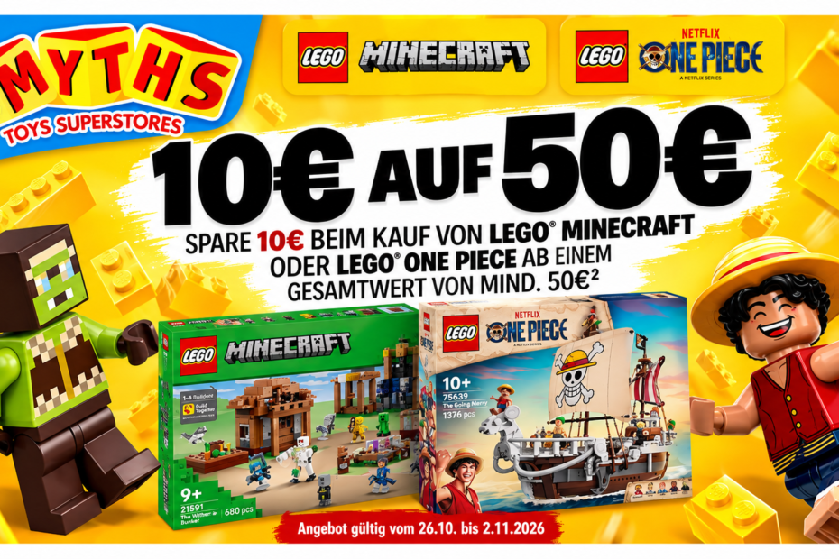 Smyths LEGO-Angebot_ 10€ sparen