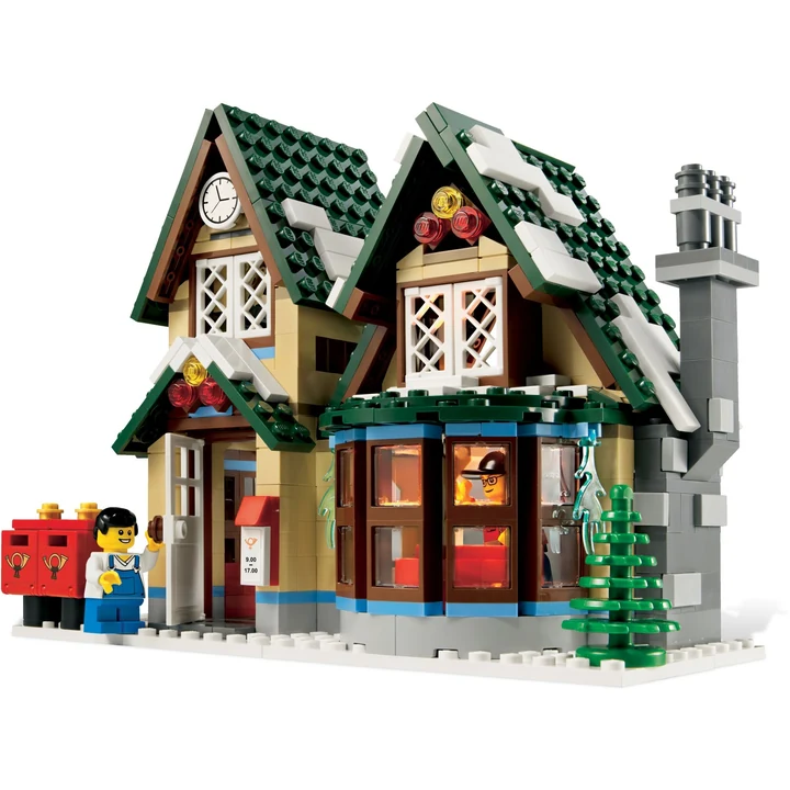 LEGO Saisonal 10222 Winterliches Postamt Bild 4