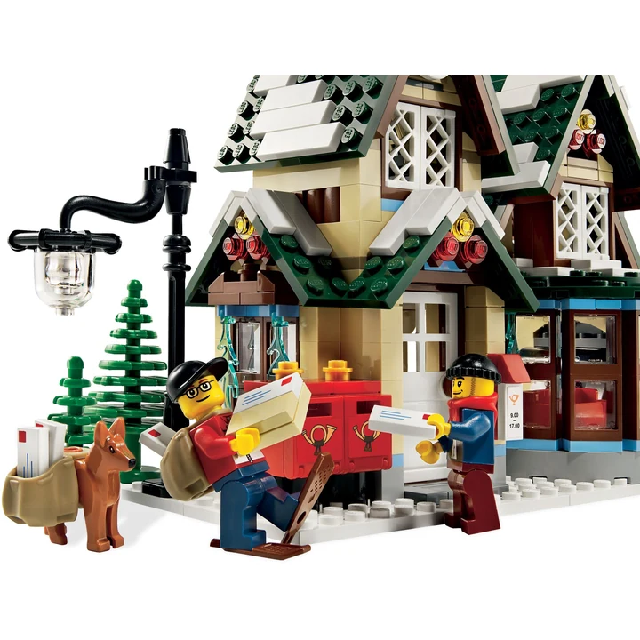 LEGO Saisonal 10222 Winterliches Postamt Bild 6