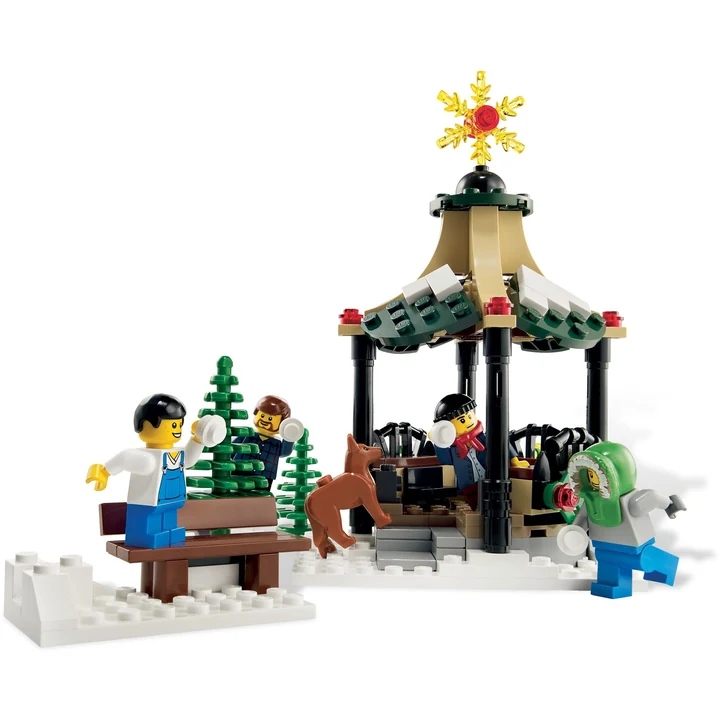 LEGO Saisonal 10222 Winterliches Postamt Bild 7
