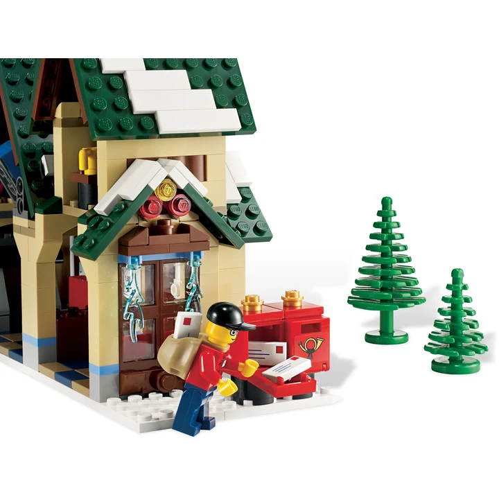 LEGO Saisonal 10222 Winterliches Postamt Bild 9