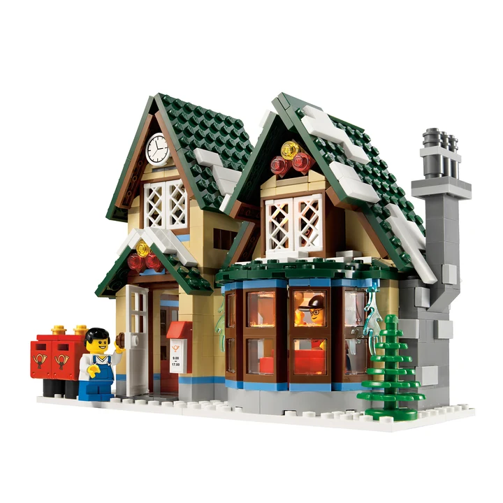 LEGO Saisonal 10222 Winterliches Postamt Bild 10