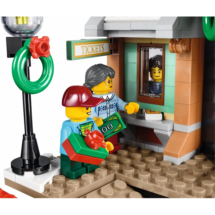 LEGO Creator Expert 10259 Winterlicher Bahnhof Bild 8