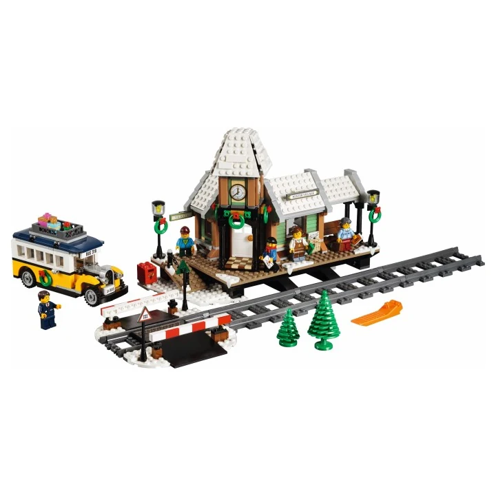 lego creator expert 10259 Winterlicher Bahnhof