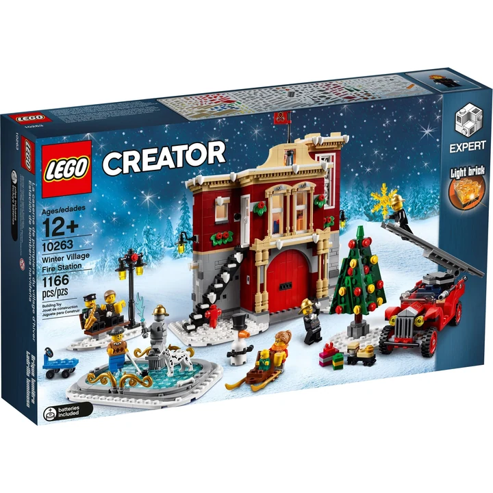 LEGO Creator Expert 10263 Winterliche Feuerwehrstation Bild 2