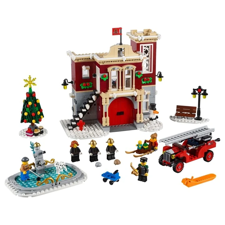 lego creator expert 10263 Winterliche Feuerwehrstation