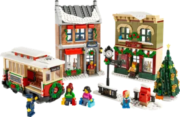 LEGO icons 10308 Weihnachtlich geschmückte Hauptstraße
