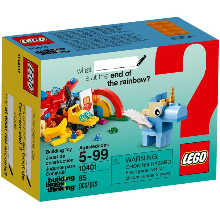 LEGO Building Bigger Thinking 10401 Spaß mit dem Regenbogen Bild 2