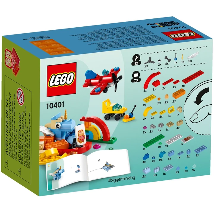 LEGO Building Bigger Thinking 10401 Spaß mit dem Regenbogen Bild 3