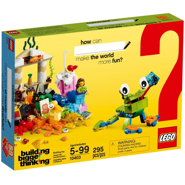 LEGO Building Bigger Thinking 10403 Spaß in der Welt Bild 2