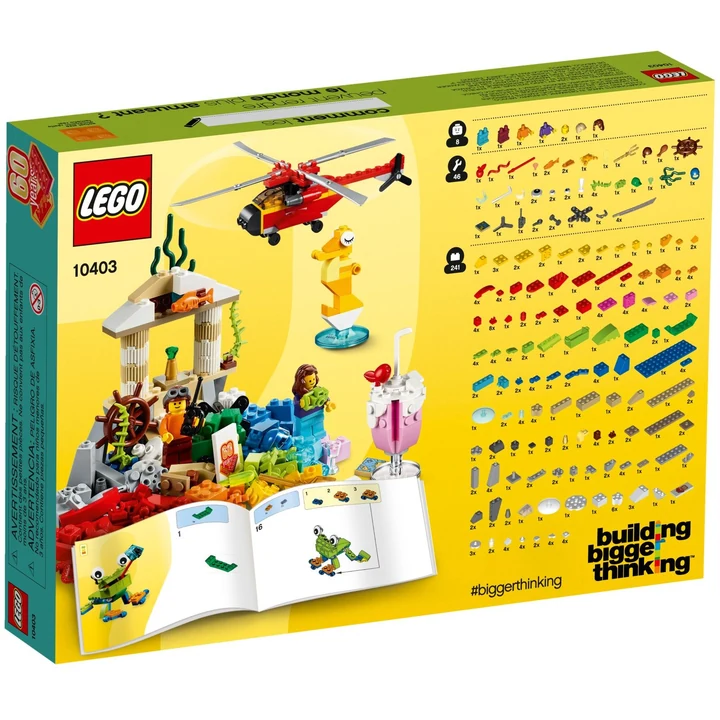 LEGO Building Bigger Thinking 10403 Spaß in der Welt Bild 3