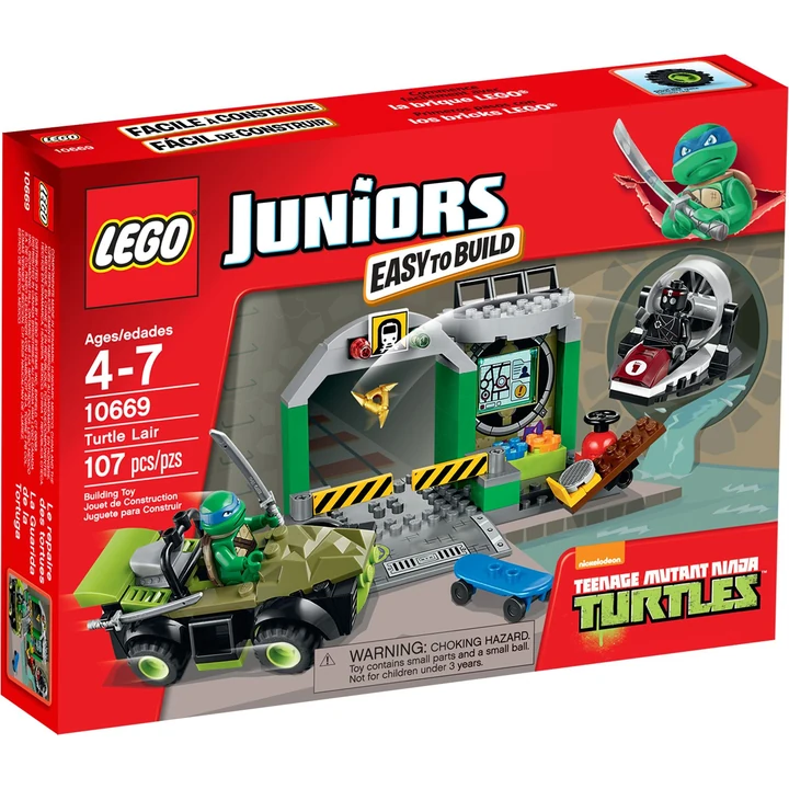 LEGO Juniors 10669 Turtle Versteck Bild 2