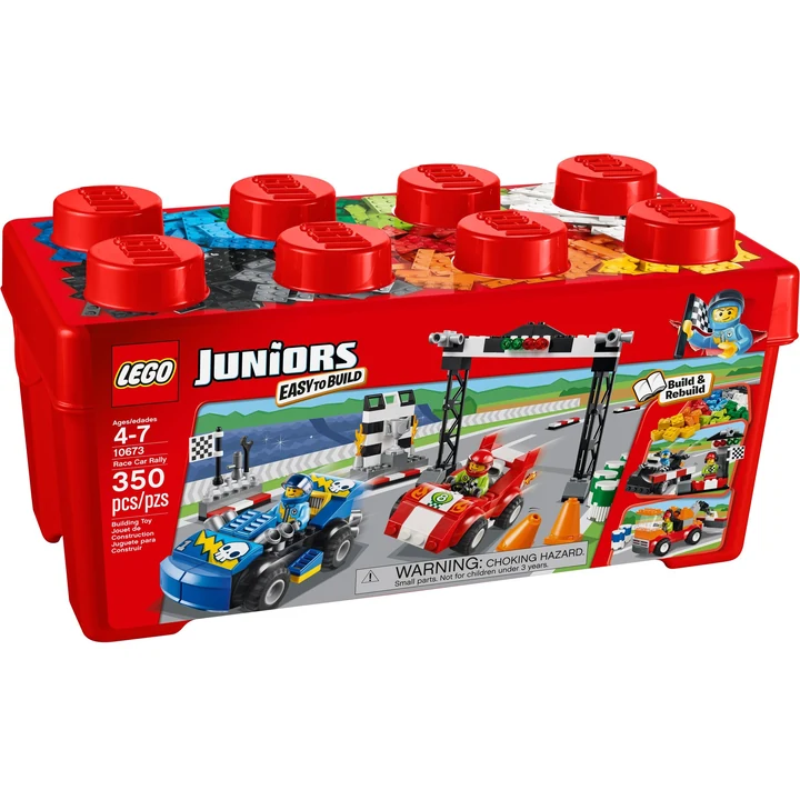 LEGO Juniors 10673 Große Steinebox Ralley Bild 2