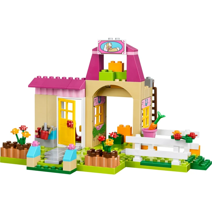 LEGO Juniors 10674 Große Steinebox Mädchen Ponyhof Bild 4