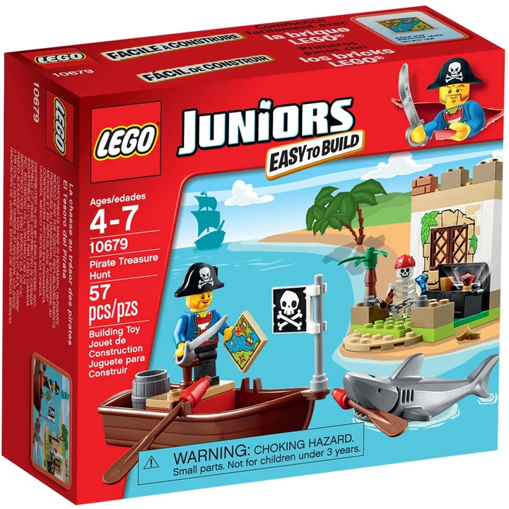 LEGO Juniors 10679 Piraten-Schatzsuche Bild 2