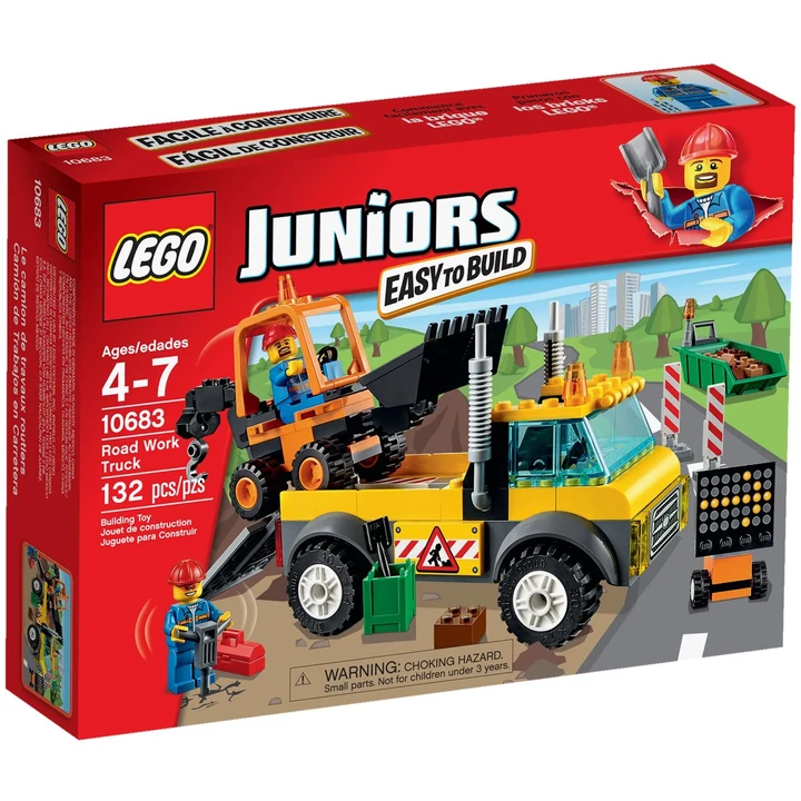 LEGO Juniors 10683 Straßenbau-Lastwagen Bild 2