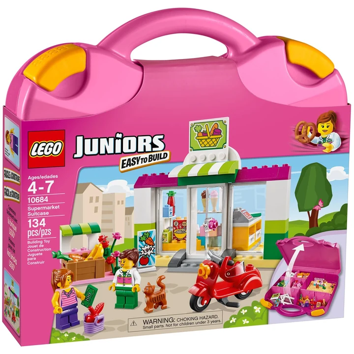 LEGO Juniors 10684 LEGO Juniors Supermarkt-Koffer Bild 2