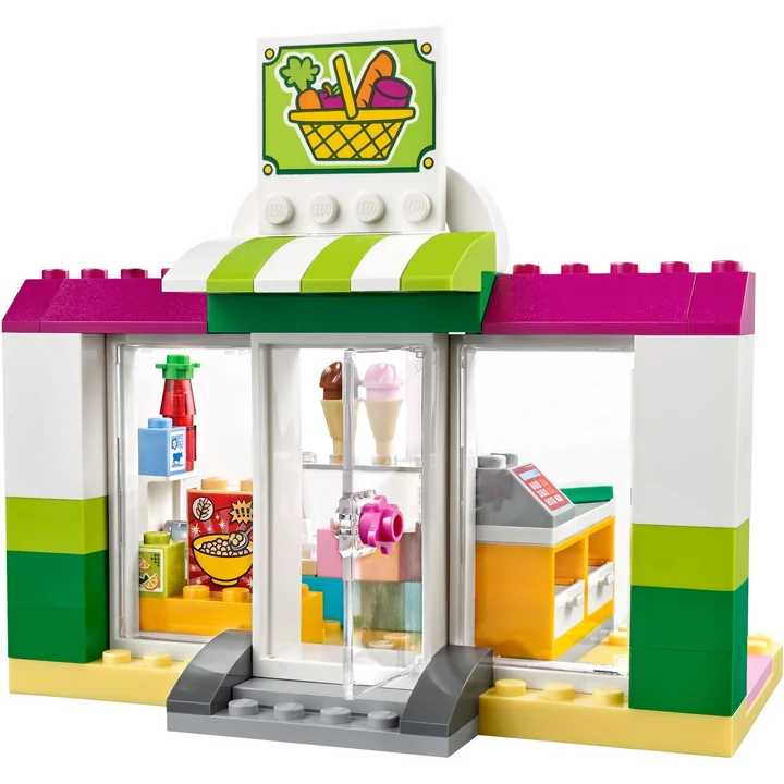 LEGO Juniors 10684 LEGO Juniors Supermarkt-Koffer Bild 3