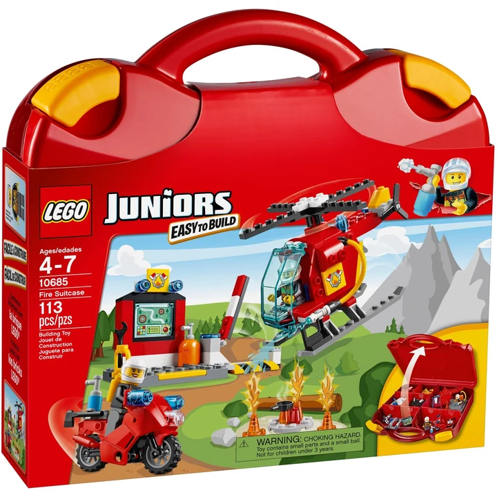 LEGO Juniors 10685 LEGO Juniors Feuerwehr-Koffer Bild 2