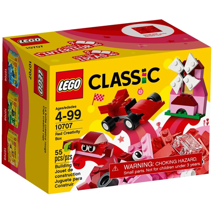 LEGO Classic 10707 Kreativ-Box Rot Bild 2