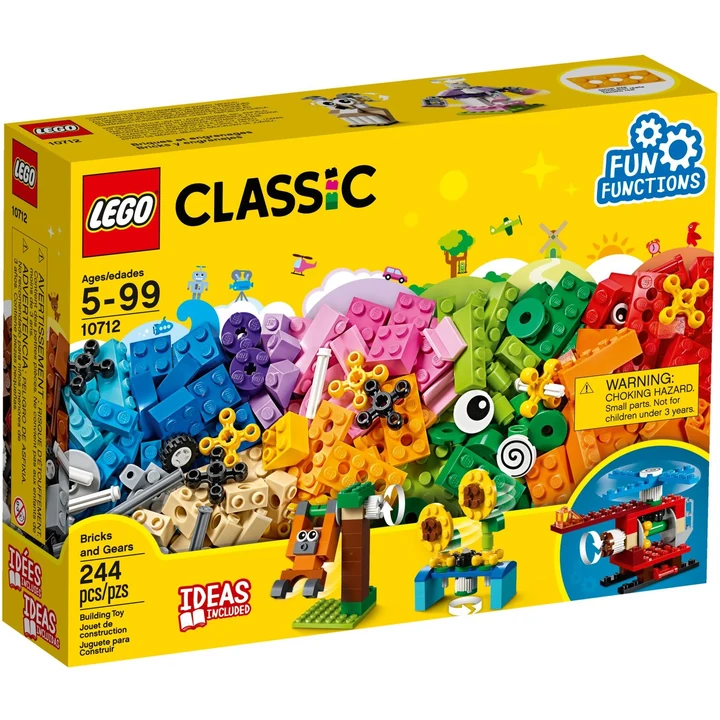 LEGO Classic 10712 Bausteineset Zahnräder Bild 2