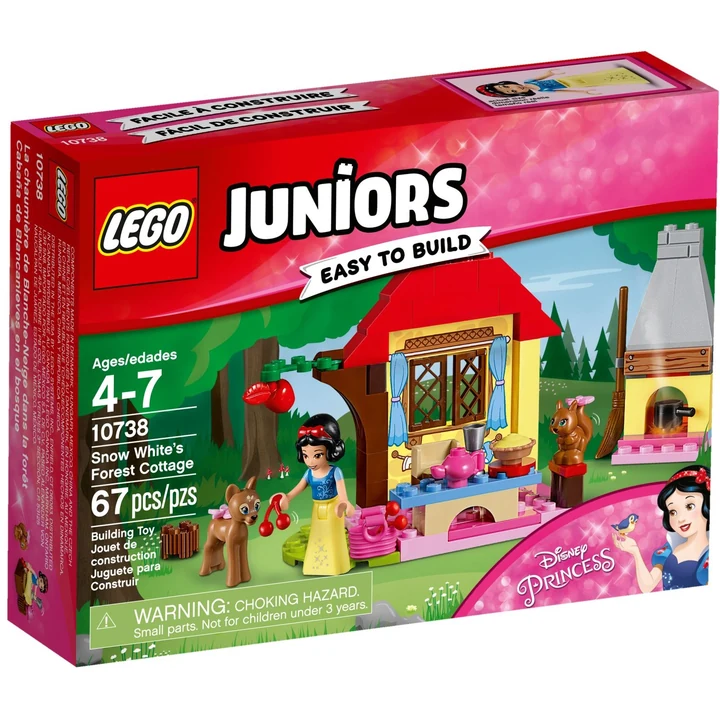 LEGO Juniors 10738 Schneewittchens Waldhütte Bild 2