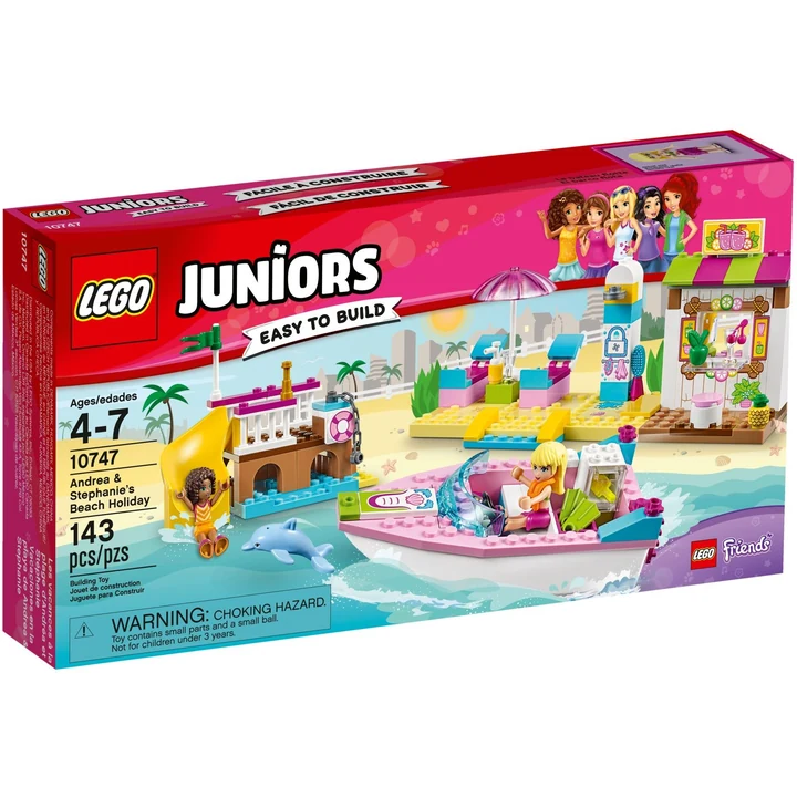LEGO Juniors 10747 Andrea &amp; Stephanies Strandurlaub Bild 2