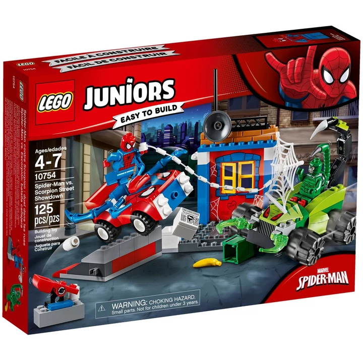 LEGO Juniors 10754 Großes Kräftmessen von SpiderMan und Skorpion Bild 2