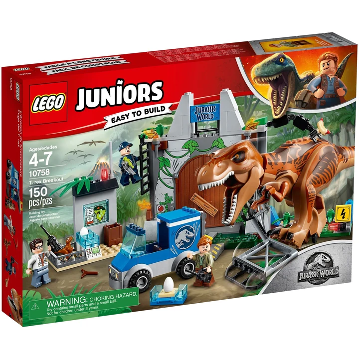 LEGO Juniors 10758 Ausbruch des T. rex Bild 2
