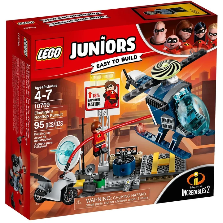 LEGO Juniors 10759 Elastigirls Verfolgungsjagd über den Dächern Bild 2