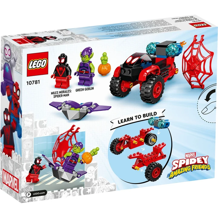 LEGO Super Heroes  10781 Miles Morales: Spider-Mans Techno-Trike Bild 6