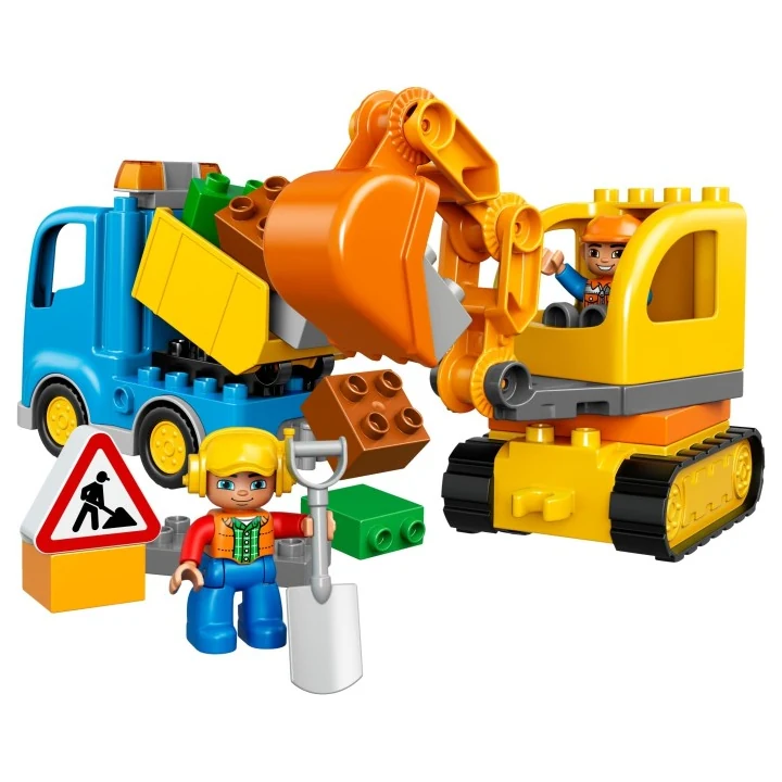 lego duplo 10812 Bagger & Lastwagen