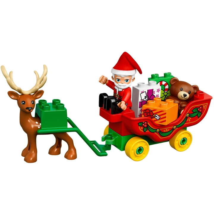 LEGO Duplo 10837 Winterspaß mit dem Weihnachtsmann Bild 4