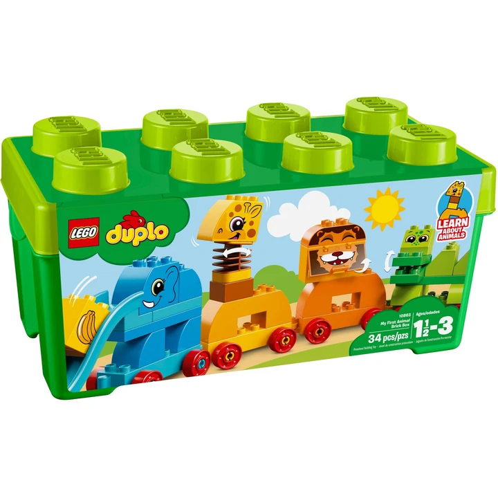 LEGO Duplo 10863 Meine erste Steinebox mit Ziehtieren Bild 2