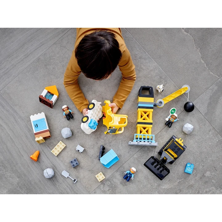 LEGO Duplo 10932 Baustelle mit Abrissbirne Bild 4