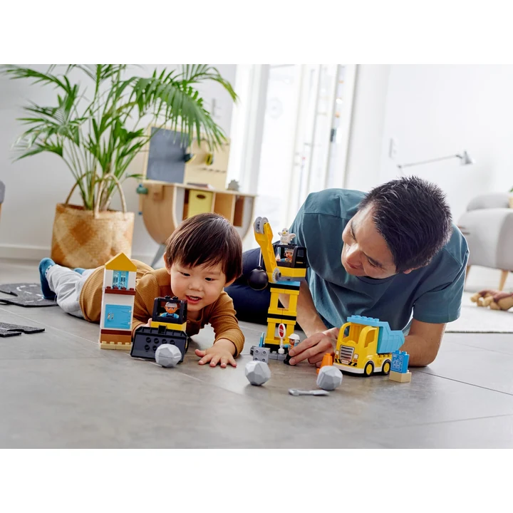 LEGO Duplo 10932 Baustelle mit Abrissbirne Bild 5